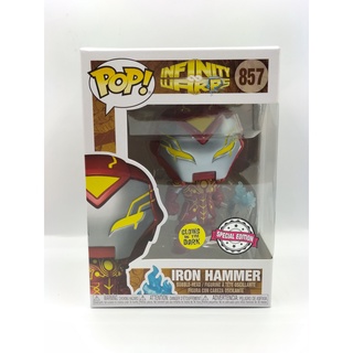 Funko Pop Marvel Infinity Warps - Iron Hammer [ เรืองแสง ] #857