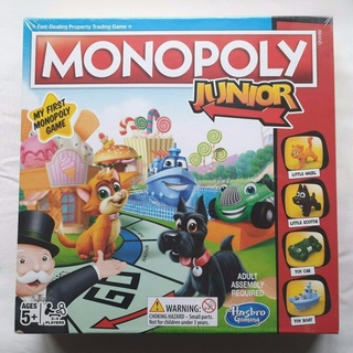 เกม Monopoly Junior Hasbro "ใหม่ &amp; ปิดผนึก"