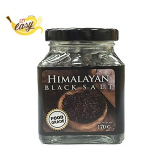 เกลือหิมาลายันสีดำ ขนาด 170 กรัม (EXP.12/23) - เกลือดำ,เกลือคีโต ,หิมาลัย,เกลือ Himalayan Black Salt 170g