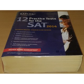 12 Practice Tests for the SAT