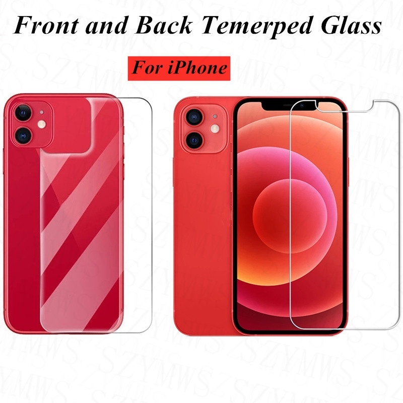 3 ชิ้น 9D Full Coverage หน้าจอกระจกนิรภัยฟิล์มสําหรับ iPhone 11 12 13 14 15 16 17 Pro Max X XS Max XR 15 14 7 8 Plus