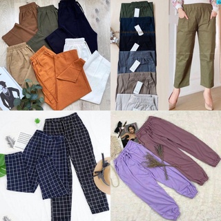 [12.12] Rx FASHION - CUCI GUDANG Culottes JOGGER PANTS / GRUPPY JOGGER / BUNA Antem / Vivo กางเกงใน ผู้หญิง / กางเกงจ็อกเกอร์ เกาหลี MODENA / SASHA กางเกง