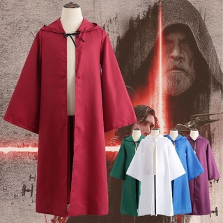 เสื้อคลุมแม่มด Star Wars Jedi Darth Vader สไตล์ฮาโลวีน สําหรับผู้ชาย
