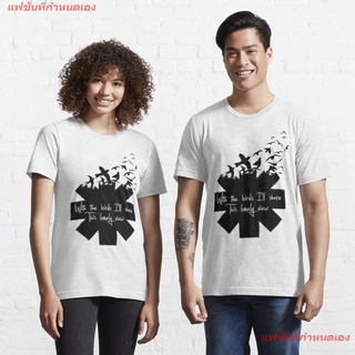 COD แฟชั่นที่กำหนดเอง เรดฮอตชิลีเพปเปอส์ วงร็อค essential design Red Hot Chili Peppers best selling Essential T-Shirt