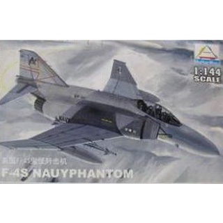 พลาสติก โมเดล ประกอบ MINI HOBBY MODEL สเกล 1/144 F-4S NAVYPHANTOM (80419)