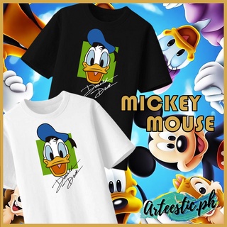 Mickey Mouse 20 Donald Duck Tshirt High Quality Cotton Unisex 7 Colors Asia size