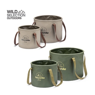 Naturehike Thailand ถังตักน้ำพับได้ขนาด 10L และ 20L Foldable Round Bucket NH20SJ040