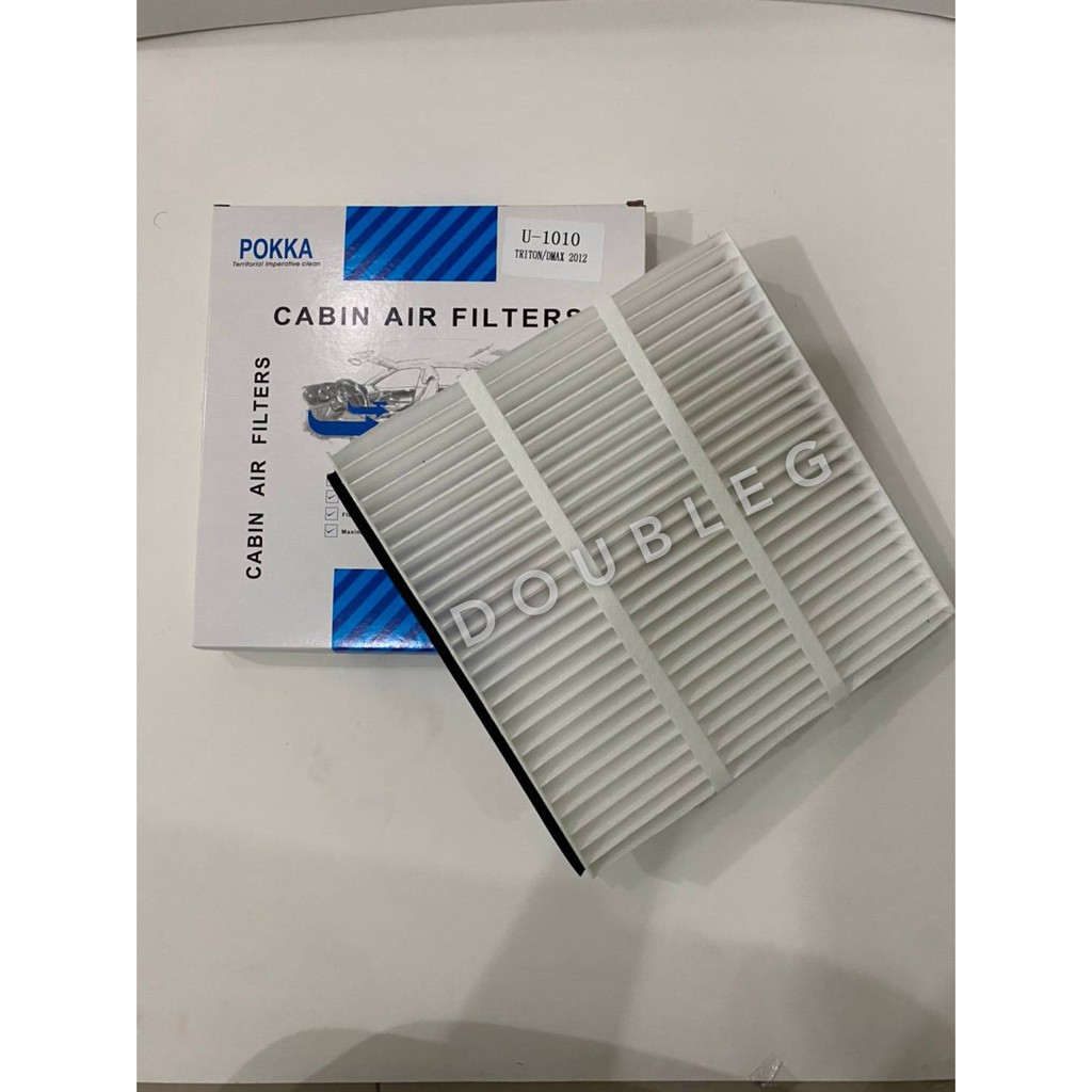 (POKKA)  ฟิลเตอร์กรองแอร์ MITSUBISHI TRITON ปี 2005-2014 ISUZU D-MAX  ปี 2012-2016