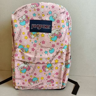 backpack กระเป๋าเป้ ผ้า เป้สะพายหลัง ลาย ลาล่า กีกิ Little Twin stars ขนาด 11x17x4 นิ้ว