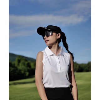 UV protection Premium sleeveless polo shirt