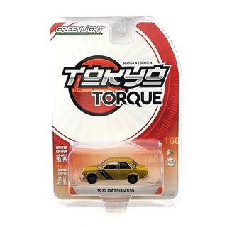 Greenlight 1/64 Tokyo Torque Series 4 - 1972 Datsun 510 - 47020-C