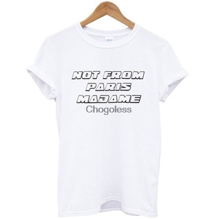 ใหม่ เสื้อยืด ลาย Not From Paris Madame Cpbjdk39Kdllpj17