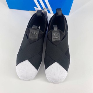 ของแท้💯รองเท้า Adidas slip on black พร้อมส่ง