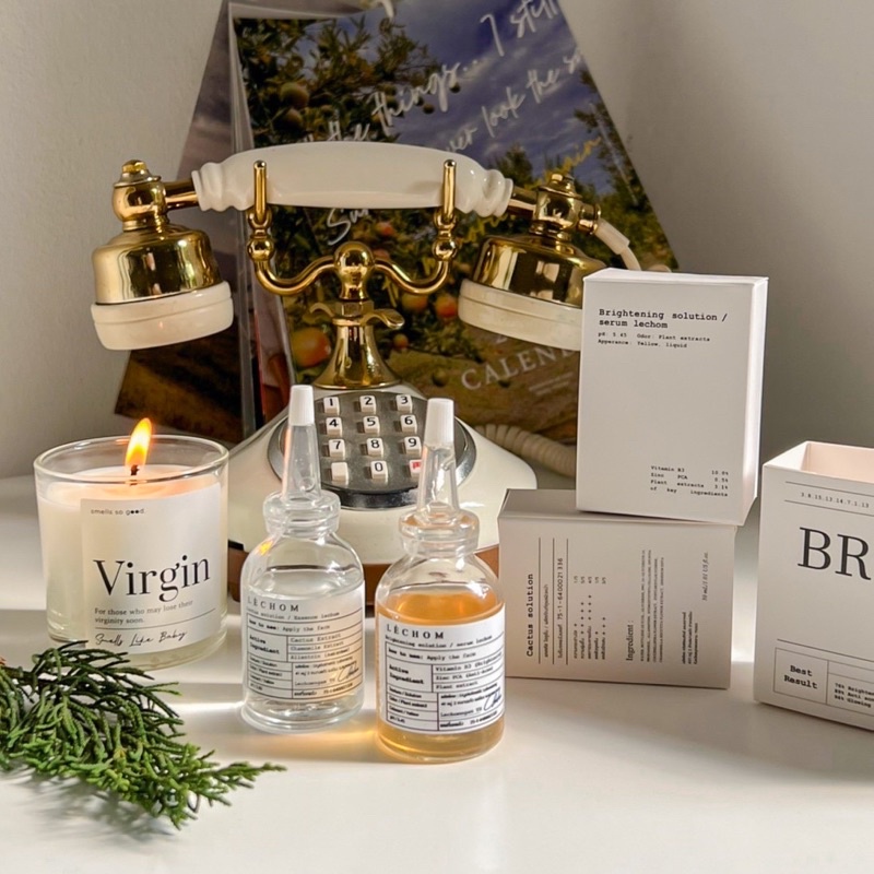 [ พร้อมส่ง ] เซรั่มเลอโฉม le'chom 30 ml. 🌷🤍