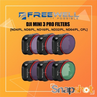 FREEWELL DJI MINI 3 PRO FILTERS [ND4/PL, ND8/PL, ND16/PL, ND32/PL, ND64/PL, CPL] [Bright Day] [FW-MN3-BRG]