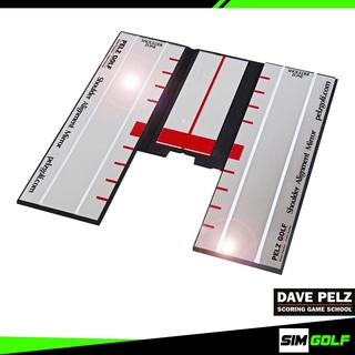 Dave Pelz’s (DP4006) Shoulder Alignment Mirror | SIM GOLF