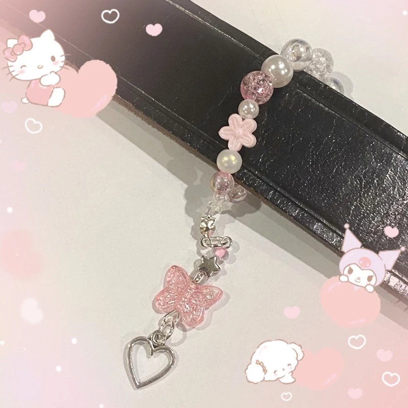 สายรัดเข็มขัด ที่รัดเข็มขัดลูกปัด💖 ⁎ ✧ พร้อมจี้ห้อย🤏🏻