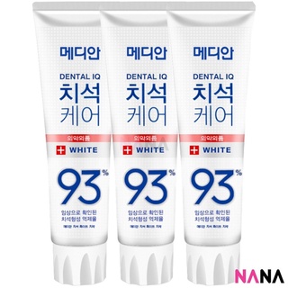 Median 93% Dental IQ Toothpaste - White (3 pcs)