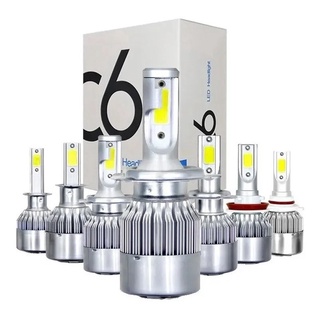 ไฟ LED Pcsde ไฟหน้ารถสูงและต่ําจาก Leongts C6