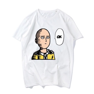 เสื้อยืดแขนสั้นพิมพ์ลาย Saitama Teacher สําหรับผู้ชาย