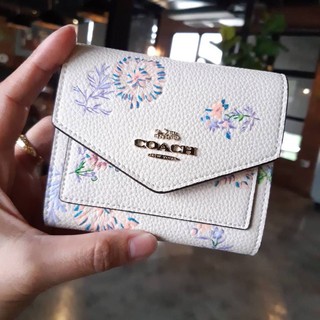 COACH 69849 SMALL WALLET WITH MEADOW PRAIRIE PRINT