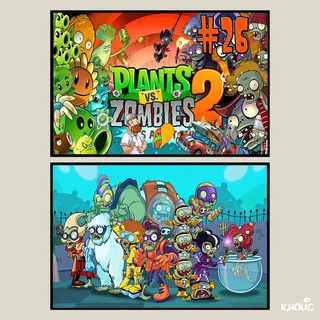 Plants vs Zombies จิ๊กซอว์ไม้ปริศนา รูปอนิเมะ 300 520 1000 ชิ้น ของเล่นเสริมพัฒนาการเด็ก [ไม่มีโปสเตอร์รูปภาพ]