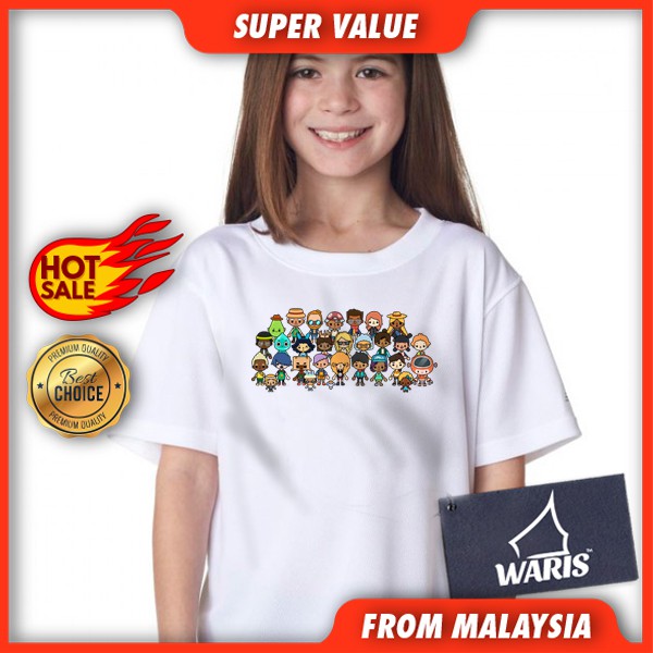 เสื้อยืด Toca Boca 3 - Cotton 100%