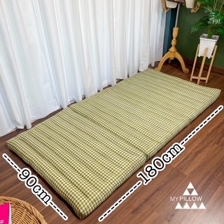 3ฟุต🔥เกรดพรีเมียม นุ่นแน่น🌲เบาะพับเก็บ/ที่นอน Sz.ย.180*ก.90ห…