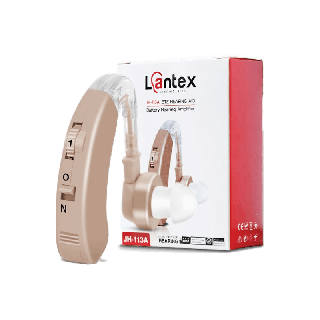 เครื่องช่วยฟัง Lantex รุ่น JH-113A ชนิดคล้องหลังหู เครื่องช่วยฟังขยายเสียง เครื่องช่วยฟังอุปกรณ์เพื่อสุขภาพ ประกัน6เดือน