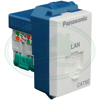 เต้ารับ สายแลน คอมพิวเตอร์ CAT5E WEG2488 Panasonic