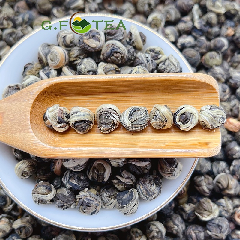 ชามะลิ jasmine tea ชาเขียว ไข่มุกมะลิ ใบชาจีน 茉莉龙珠绣球 และของขวัญใบ ชา ราคา ถูกที่สุด ดีลบีเคเค แกลเลอรีภาพที่ 4