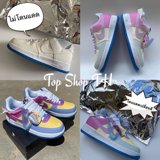 🌟รองเท้าผ้าใบ Nike Air Force1  UV 🌟 สินค้าพร้อมอุปกรณ์ครบค่ะ ✅ งาน Hi End 🤩 รูปภาพถ่ายจากสินค้าจริง 💯