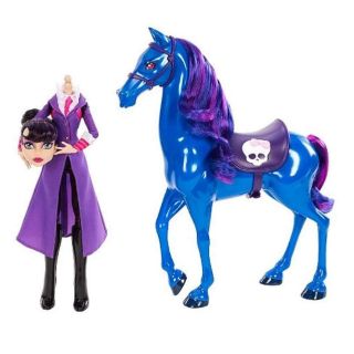 Monster High - Headless Headmistress Bloodgood Doll and Nightmare Horse Set ของแท้ **กล่องไม่สวย**