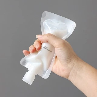 ถุงฝาเกลียว ถุงใส่ของเหลว ซองแบ่งของเหลวพกพา 30/50/100ml