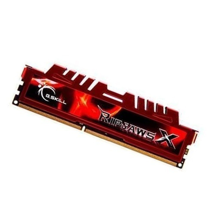 G.SKILL RAM PC 1600 DDR3 CL9S-4GBXL Ripjaws 4GB (Red)