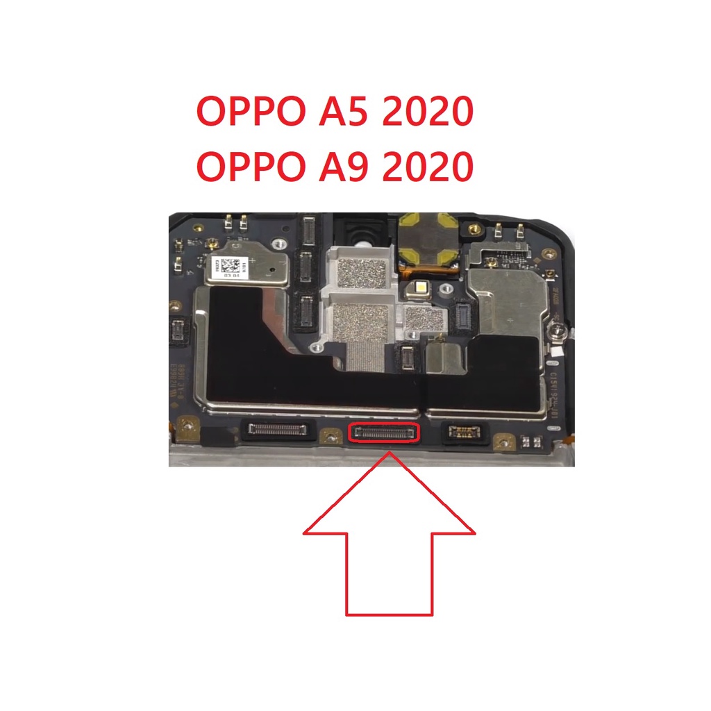 OPPO A5 2020 A9 2020 MAINBOARD Connector 40 pin Fpc MAINBOARD Connector 1 PCS COMPATIBLE สําหรับ OPP