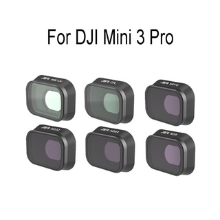 ชุดฟิลเตอร์เลนส์กล้อง Mini 3 Pro UV ND CPL 8 16 32 64 NDPL สําหรับโดรน DJI Mini 3 Pro