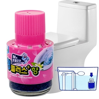 ผลิตภัณฑ์ดับกลิ่นชักโครก Mr.Fresh รุ่น Korea-Mr-Fresh-automatic-toilet-pink-7sep-J1