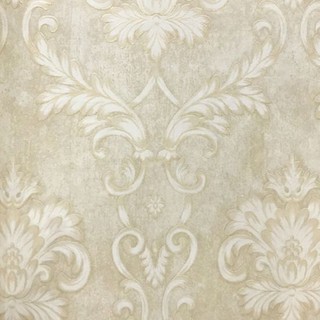 KASSA HOME วอลล์เปเปอร์ติดผนัง Luxury รุ่น 60062 ขนาด 53 x 1000 ซม. สีครีม Wallpaper