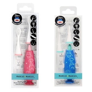 Marcus &amp; Marcus Reusable Toddler Toothbrush แปรงสีฟันชนิดเปลี่ยนหัวแปรงได้