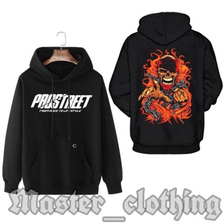 เสื้อกันหนาว มีฮู้ด prostreet | เสื้อกันหนาว มีฮู้ด ลายหัวกะโหลก