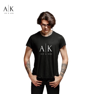 [S-5XL]เสื้อยืด ผ้าฝ้าย พิมพ์ลาย A&amp;K Ace &amp; King สําหรับผู้ชาย df31ew6W93172