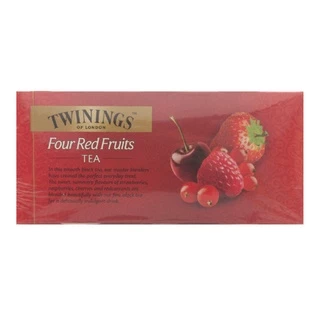 Twinings English Breakfast Tea ทไวนิงส์ ชาสีอำพันสว่าง อิงลิช เบรกฟาสต์ ชนิดซอง 2 กรัม แพ็ค 25 ซอง