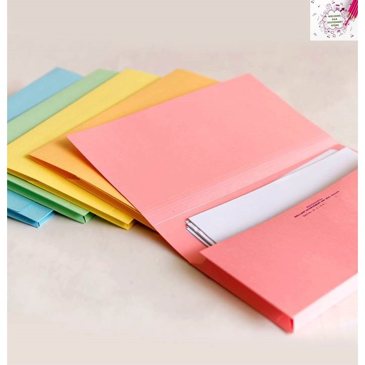 Manila Pocket FIle / Mila Hard Card Document Holder