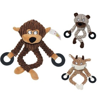 ของเล่นตุ๊กตาช้าง กระต่าย มีเสียง สําหรับเคี้ยว