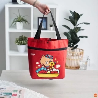 🧳 กระเป๋าพรีเมี่ยม มีล้อลาก #ลิขสิทธิ์แท้ Line Friends