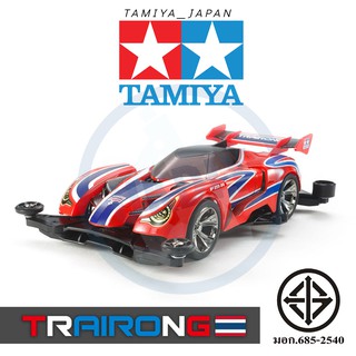 TAMIYA 18711 รถแข่งทามิย่า TRAIRONG FM-A CHASSIS 1/32 SCALE MINI 4WD REV SERIES มีมอเตอร์แถม