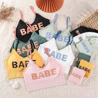 CB-9050 สปอร์ตบราBABE สปอร์ตบราสายเดี่ยว เสื้อชั้นใน รุ่นBABE