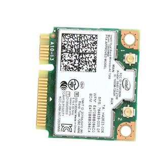 อะแดปเตอร์ไร้สาย AC1200 Dual Band Intel 7260 7260HMW AC MINI PCI-E การ์ด 2.4G/5G