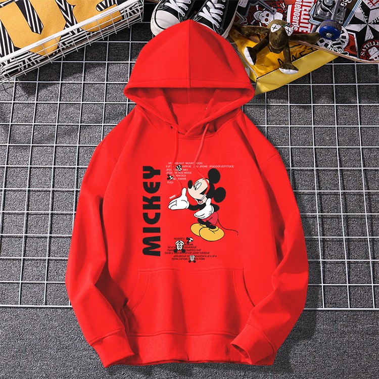 L153 เสื้อฮู้ดแขนยาวใส่ได้ทั้งชายและหญิง ผ้าโพลีเอสเตอร์ใส่สบาย เสื้อแฟชั่นลายน่ารัก